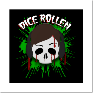 Dice Rollen Logo Posters and Art